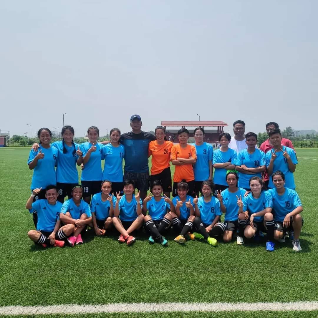 SC Nagaland players training